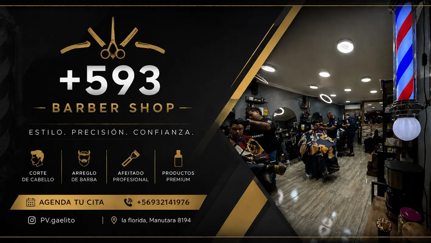 Barber studio +593 | https://keoplanner.com
