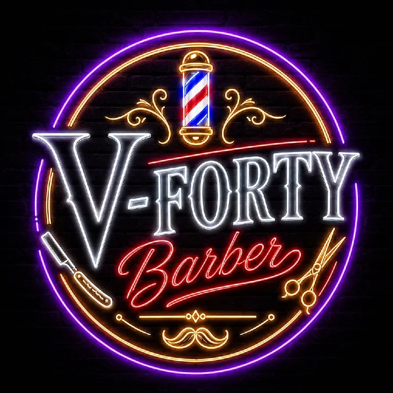 V-forty barber